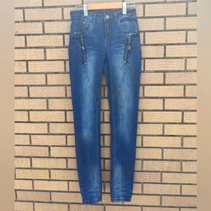 CREAM skinny stretch blue jeans size 27
